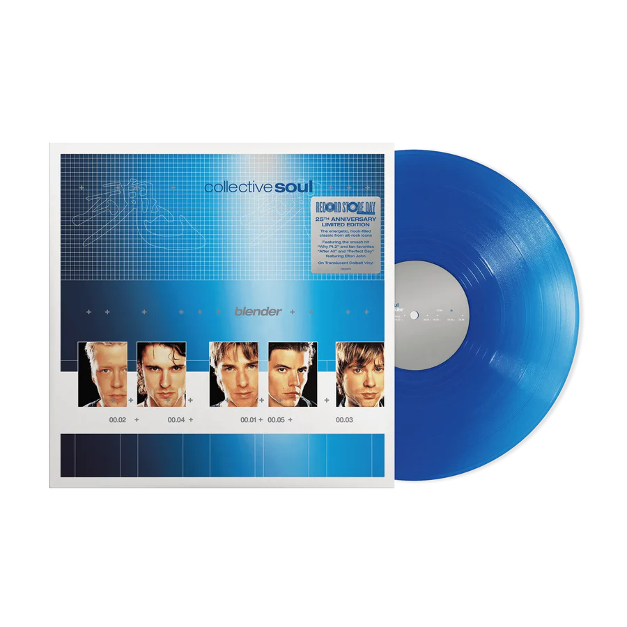 COLLECTIVE SOUL - BLENDER LIMITED EDITION RSD 25TH ANNIVERSARY COBALT BLUE VINYL - NV
