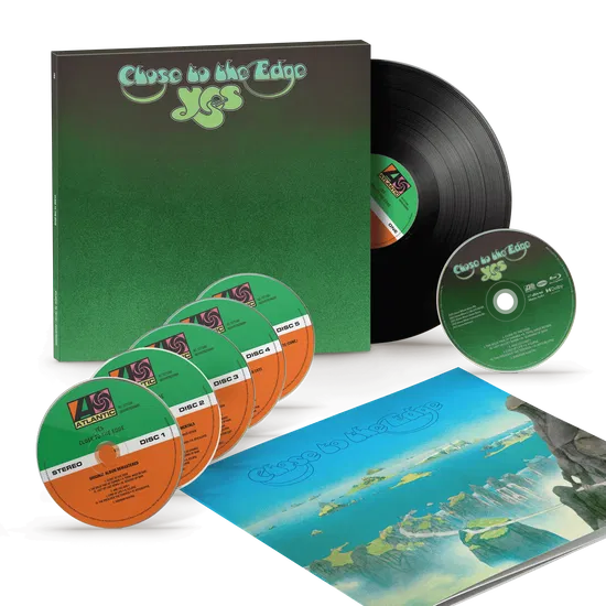 YES - CLOSE TO THE EDGE 5CD + Blu-ray + LP Super Deluxe Box Set