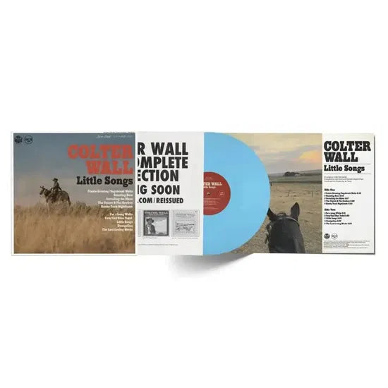 COLTER WALL - LITTLE SONGS COLOR VINYL (BLUE) - NEW VINYL