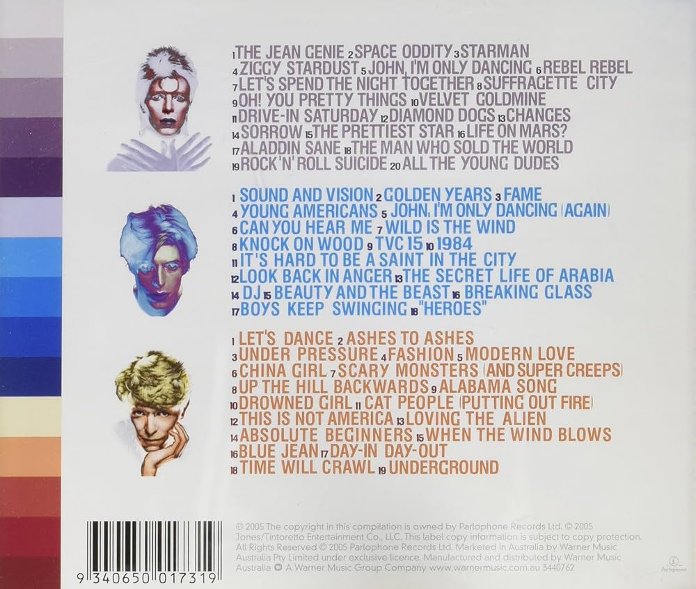 DAVID BOWIE - THE PLATINUM COLLECTION (3CD 2005 COLLECTION) *NM* (USED CD)