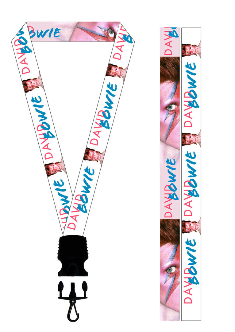 LANYARD, REVERSABLE - DAVID BOWIE - LICENSED MERCHANDISE