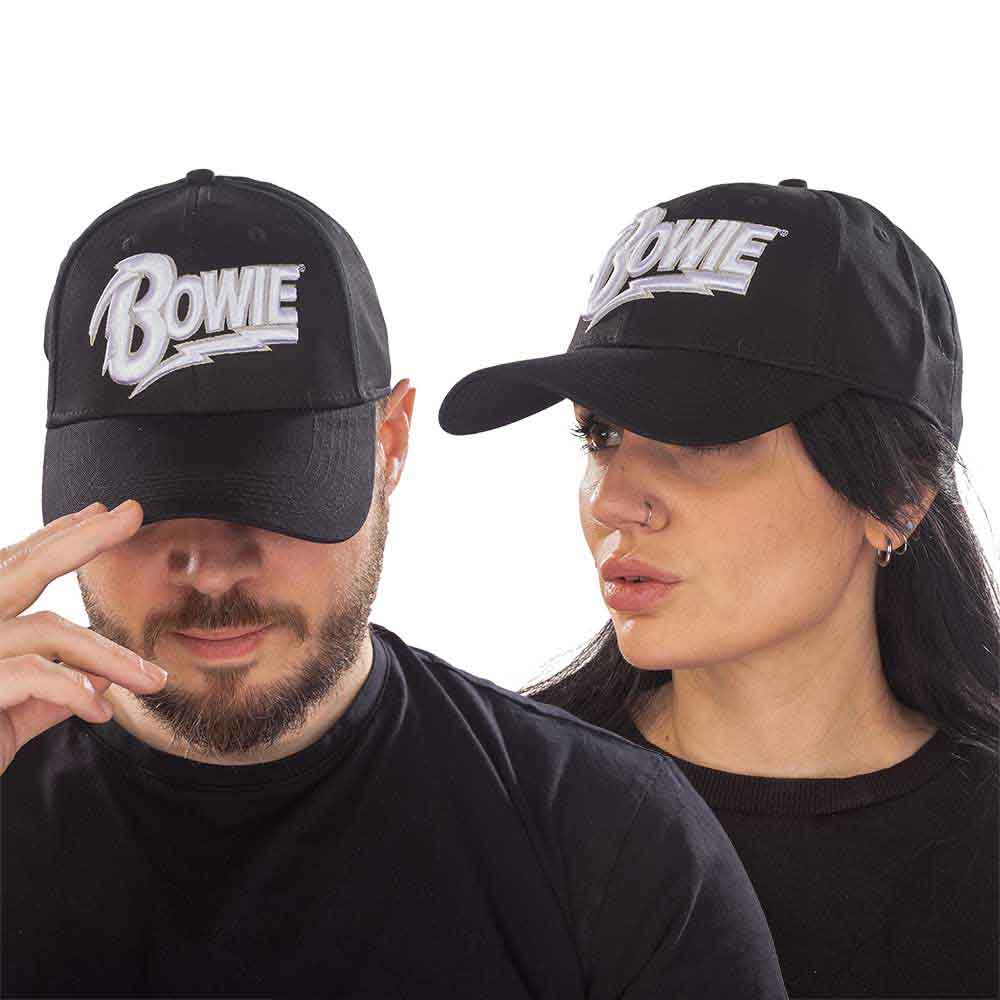DAVID BOWIE-LOGO UNISEX BASEBALL CAP FULLY LICENSED MERCHANDISE