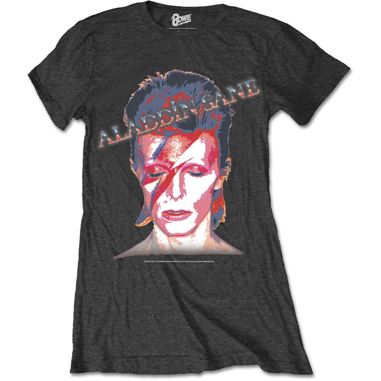 DAVID BOWIE - ALADDIN SANE - TSHIRT