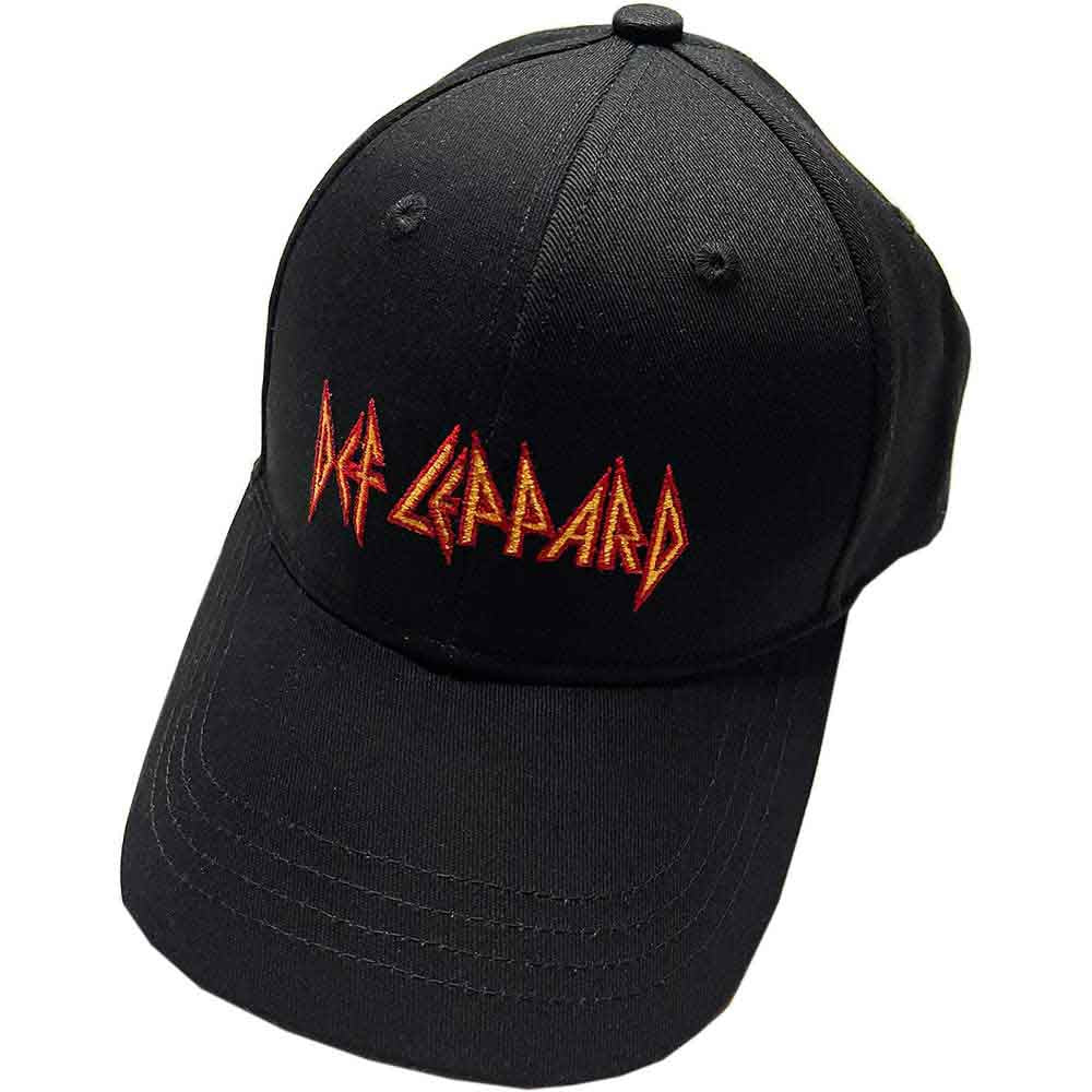 DEF LEPPARD-LOGO UNISEX BASEBALL CAP FULLY LICENSED MERCHANDISE