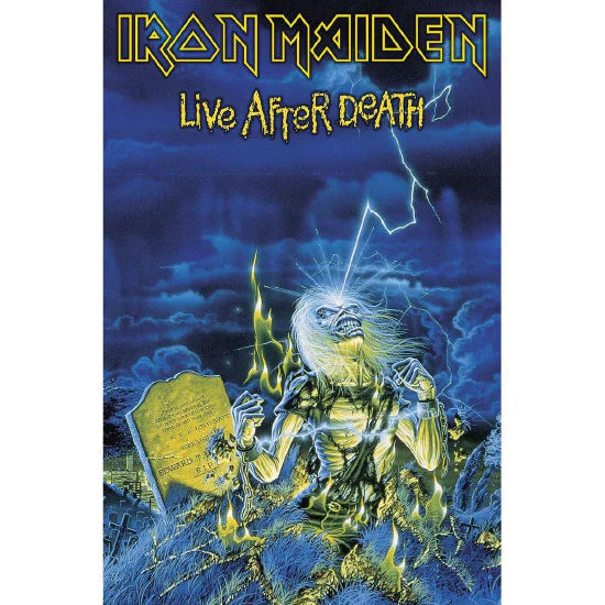 IRON MAIDEN - LIVE AFTER DEATH - TIN SIGN