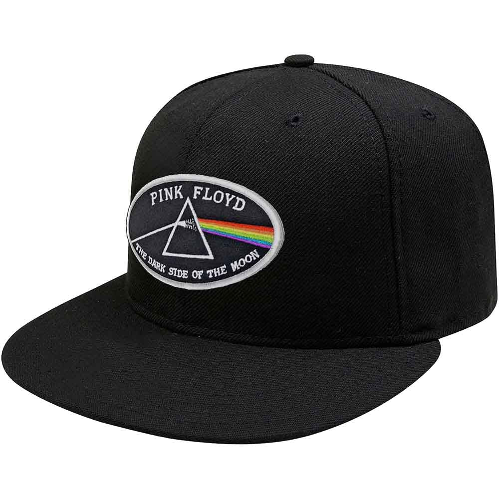 PINK FLOYD-DSOTM WHITE BORDER UNISEX SNAPBACK CAP FULLY LICENSED MERCHANDISE