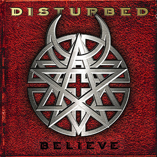 DISTURBED - BELIEVE - USED CD