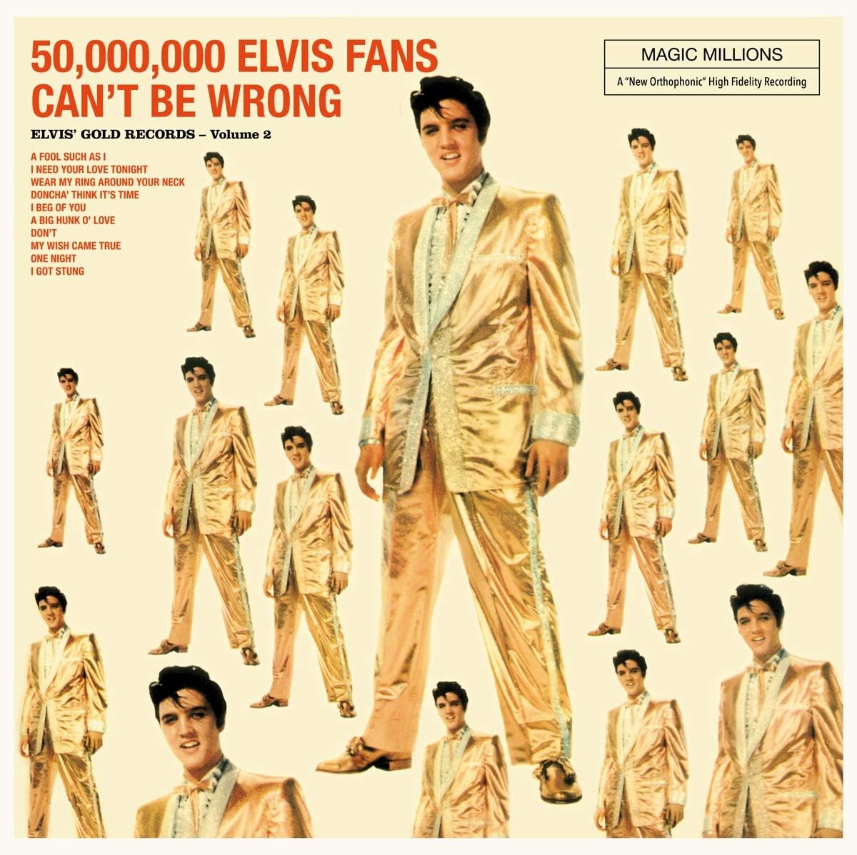PRESLEY, ELVIS - 50,000,000 ELVIS FANS CAN'T BE WRONG V2-NEW VINYL