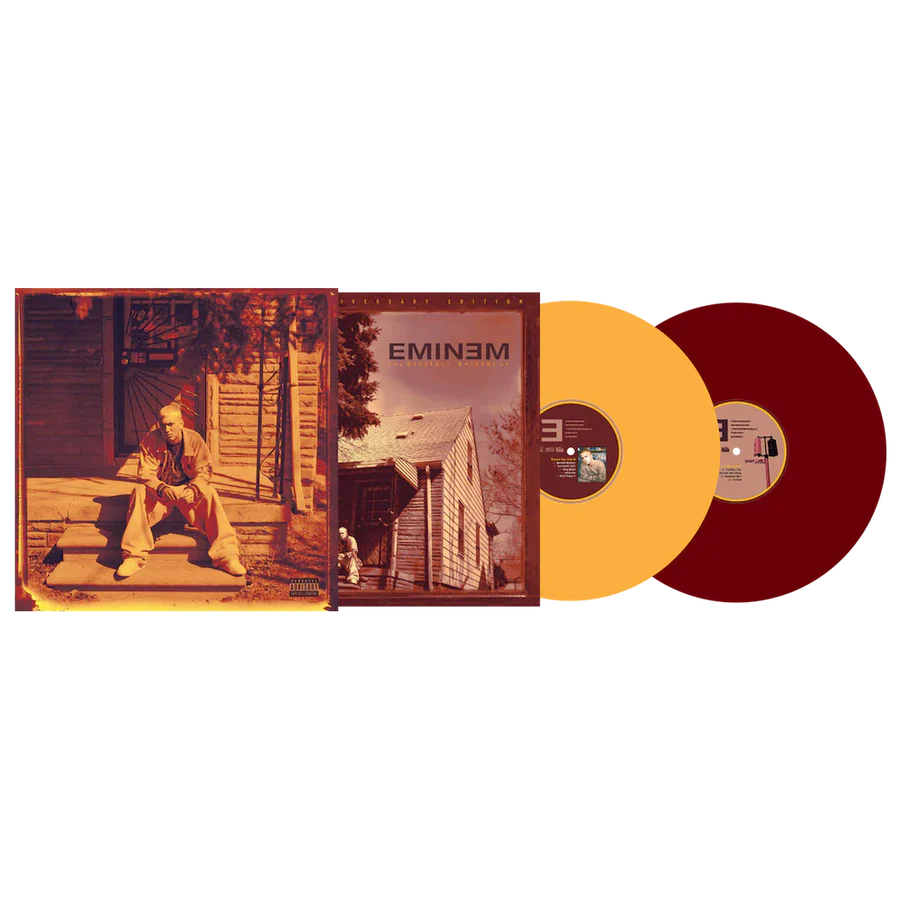 EMINEM - THE MARSHALL MATHERS LP - 25TH ANNIVERSARY EDITION 2LP COLOURED VINYL - NEW VINYL