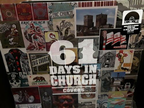 CHURCH, ERIC - 61 DAYS IN CHURCH: COVERS (RSD) - New Vinyl