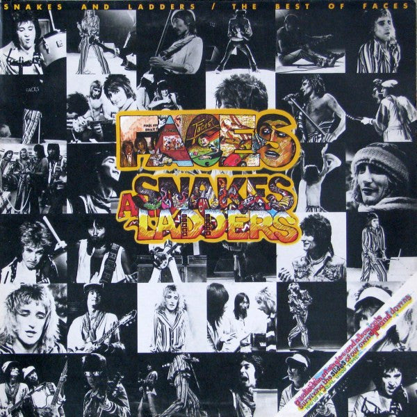 FACES - SNAKES AND LADDERS, BEST OF THE FACES - USED VINYL