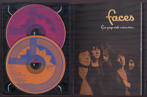 FACES - FIVE GUYS WALK INTO A BAR...- CD/DVD BOOK BOXSET - M* - UCD