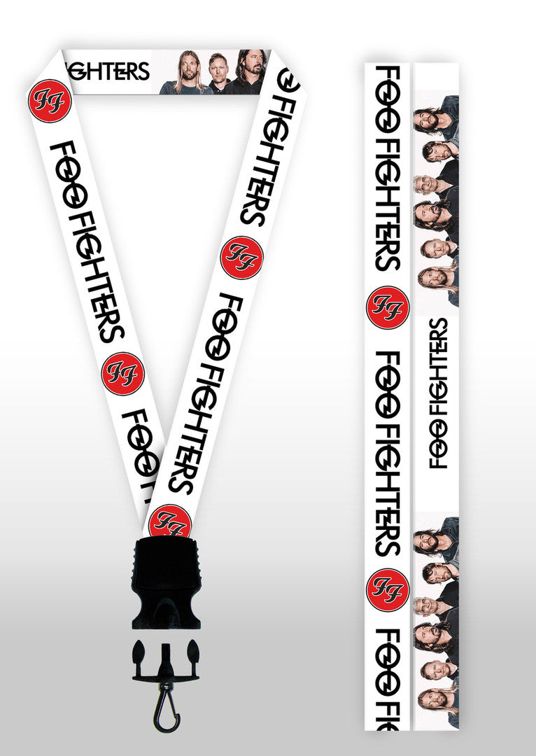LANYARD, REVERSABLE - FOO FIGHTERS - LICENSED MERCHANDISE