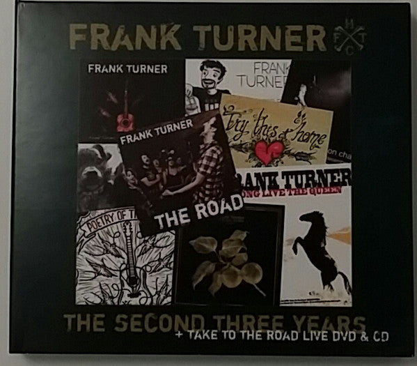 FRANK TURNER - THE SECOND THREE YEARS - XMR2-6351 - 2CD +DVD - RARE - (NM*) - USED CD SET