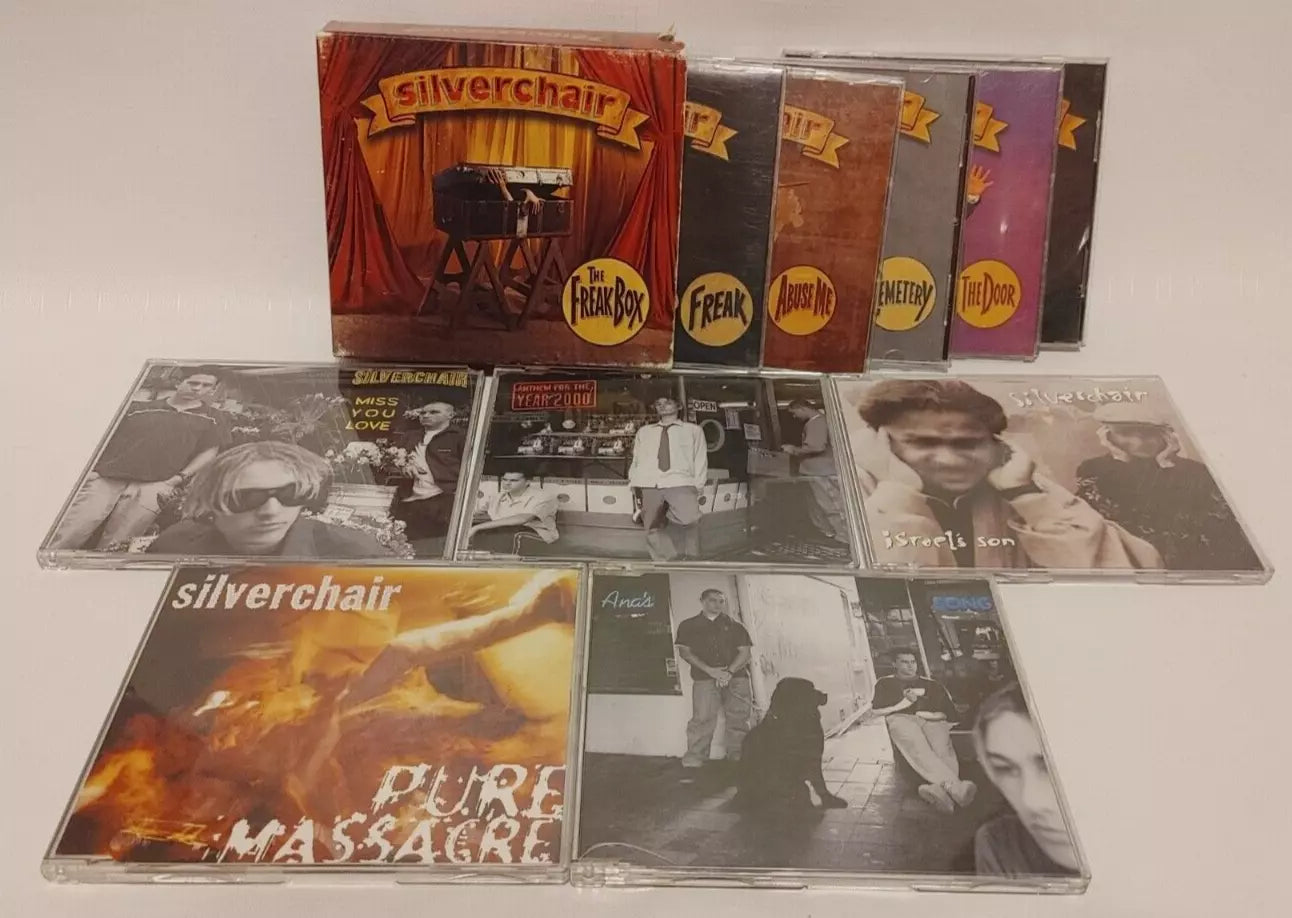 SILVERCHAIR - THE FREAK BOX - LIMITED EDITION NUMBERED(17585) COLLECTORS 5 CD BOXSET **RARE**