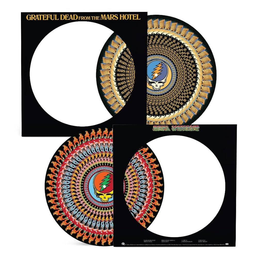 GRATEFUL DEAD - FROM THE MARS HOTEL 50TH ANNIVERSRY LIMITED EDITION PICTURE DISC OF 7500 ONLY MADE VINYL