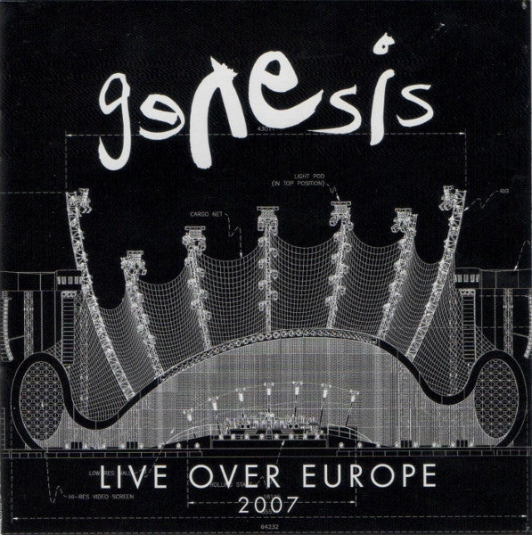 GENESIS - LIVE OVER EUROPE 2007 - ENHANCED CD - 2CD SET - (*NM) - USED CD