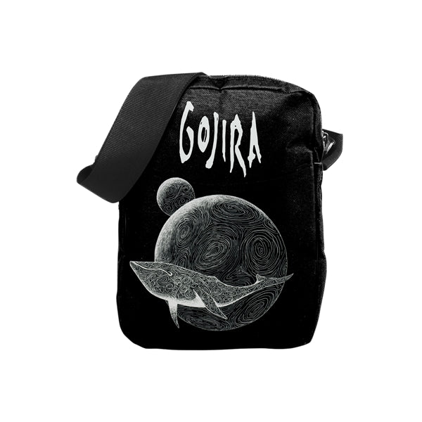 GOJIRA FLYING WHALE CROSSBODY BAG FULLY LICENSED MERCHANDISE