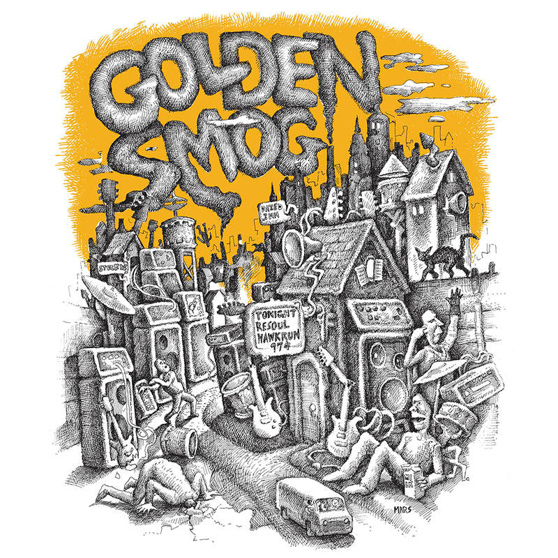 GOLDEN SMOG - ON GOLDEN SMOG E.P. RSD 2022