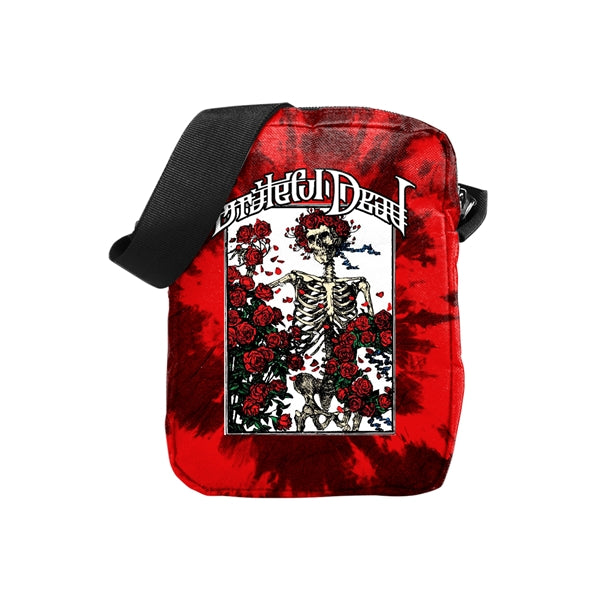 GRATEFUL DEAD BERTHA SKELETON CROSSBODY BAG FULLY LICENSED MERCHANDISE