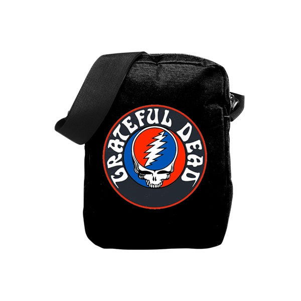 GRATEFUL DEAD LOGO CROSSBODY BAG FULLY LICENSED MERCHANDISE