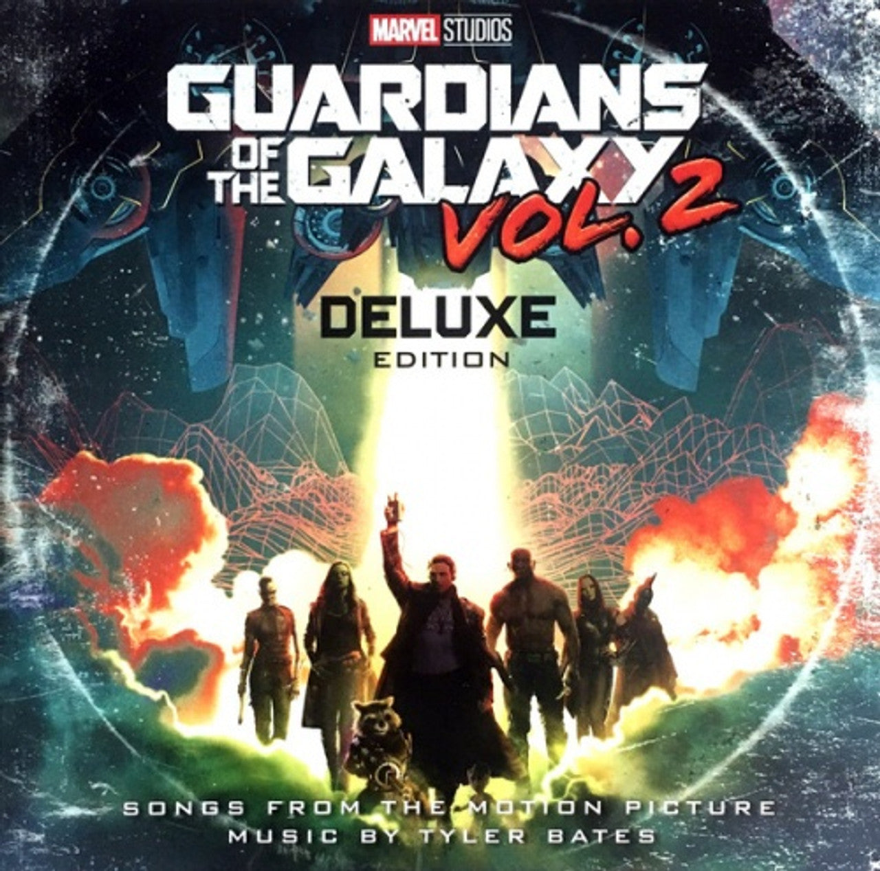 GUARDIANS OF THE GALAXY - VOL. 2 DELUXE EDITION - 2LP Ltd Edition orange swirl vinyl - New Vinyl