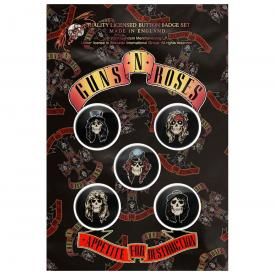 GUNS N ROSES- 5 PIN PACK