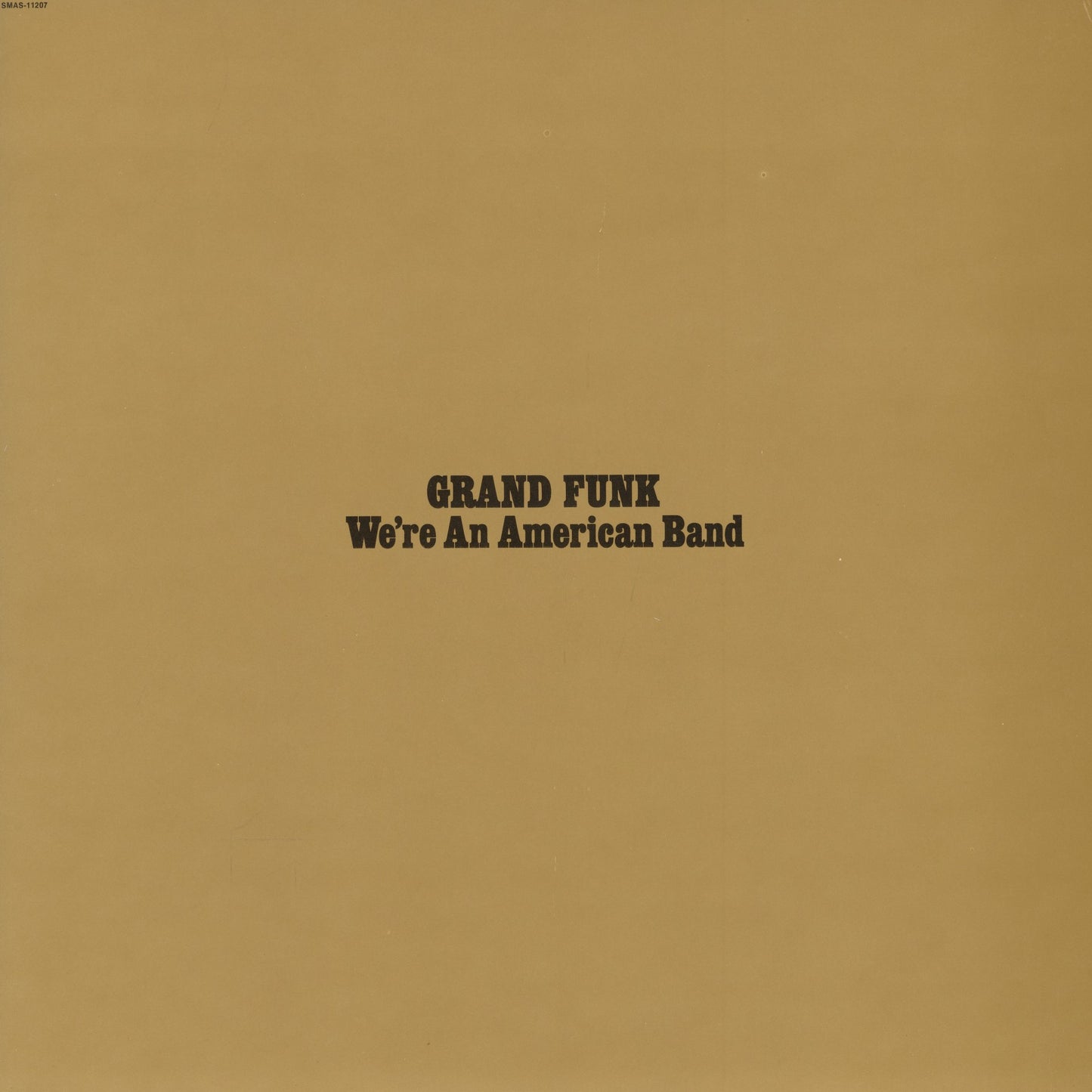 GRAND FUNK RAILROAD - WE'RE AN AMERICAN BAND - USED CD