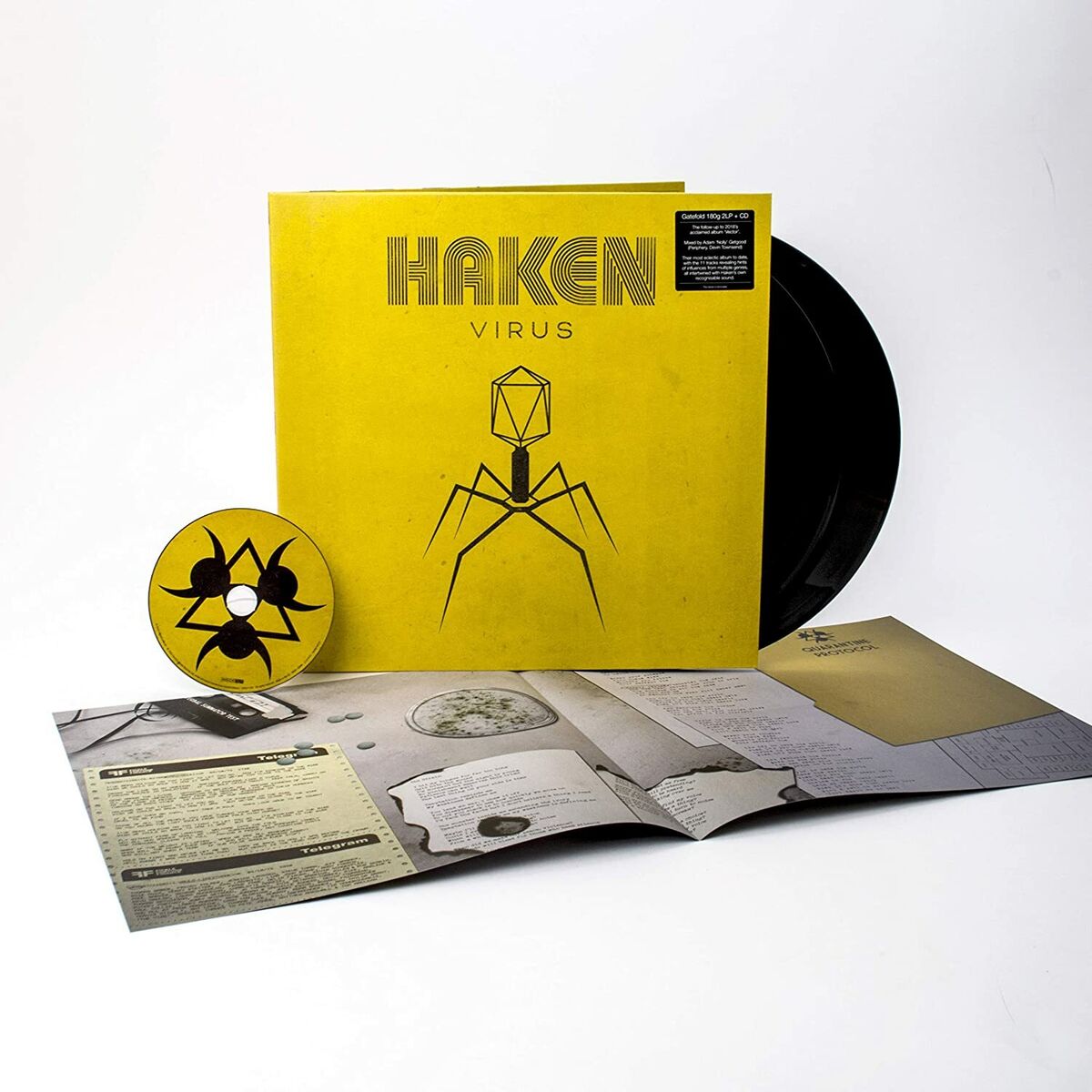 HAKEN - VIRUS (2LP & CD) - New Vinyl