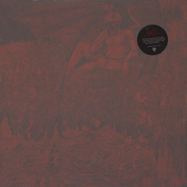 HELL - HELL - 2018 DOOM METAL ONLY 1000 COPIES ON BLACK VINYL - *(NM) - USED VINYL