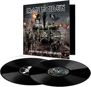 IRON MAIDEN - A MATTER OF KIFE AND DEATH - 2 LP - NEW VINYL