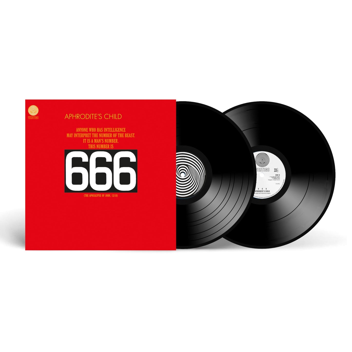 APHRODITE’S CHILD - 666 (THE APOCALYPSE OF JOHN 13/18) 2 LP REISSUE - NEW VINYL