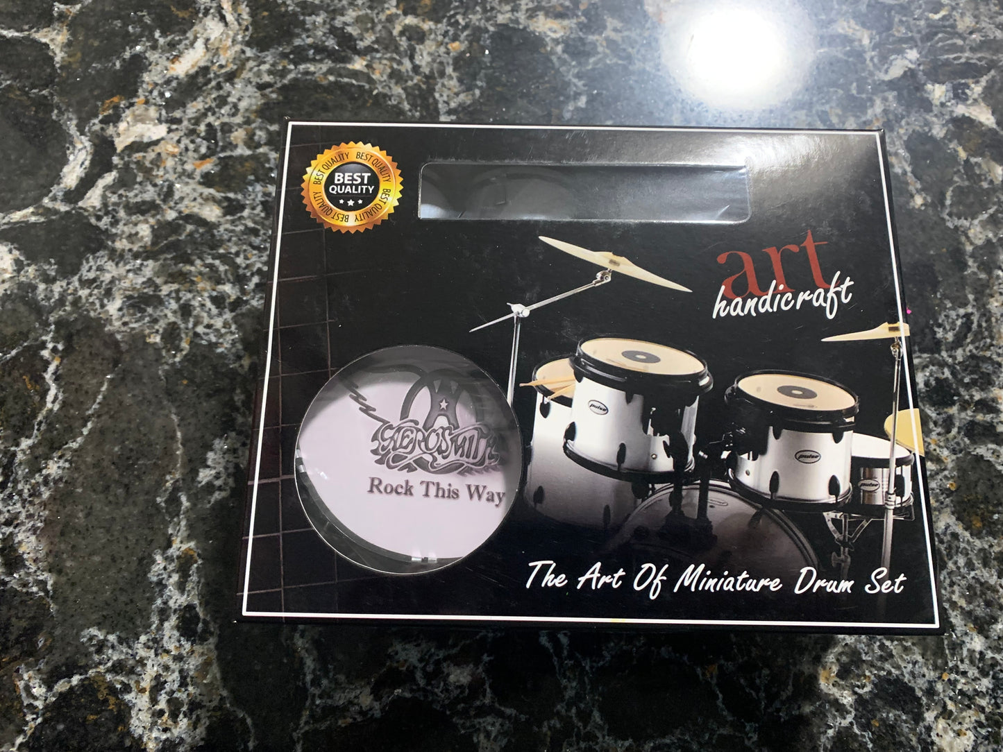 AEROSMITH- THE ART OF MINIATURE DRUM SET