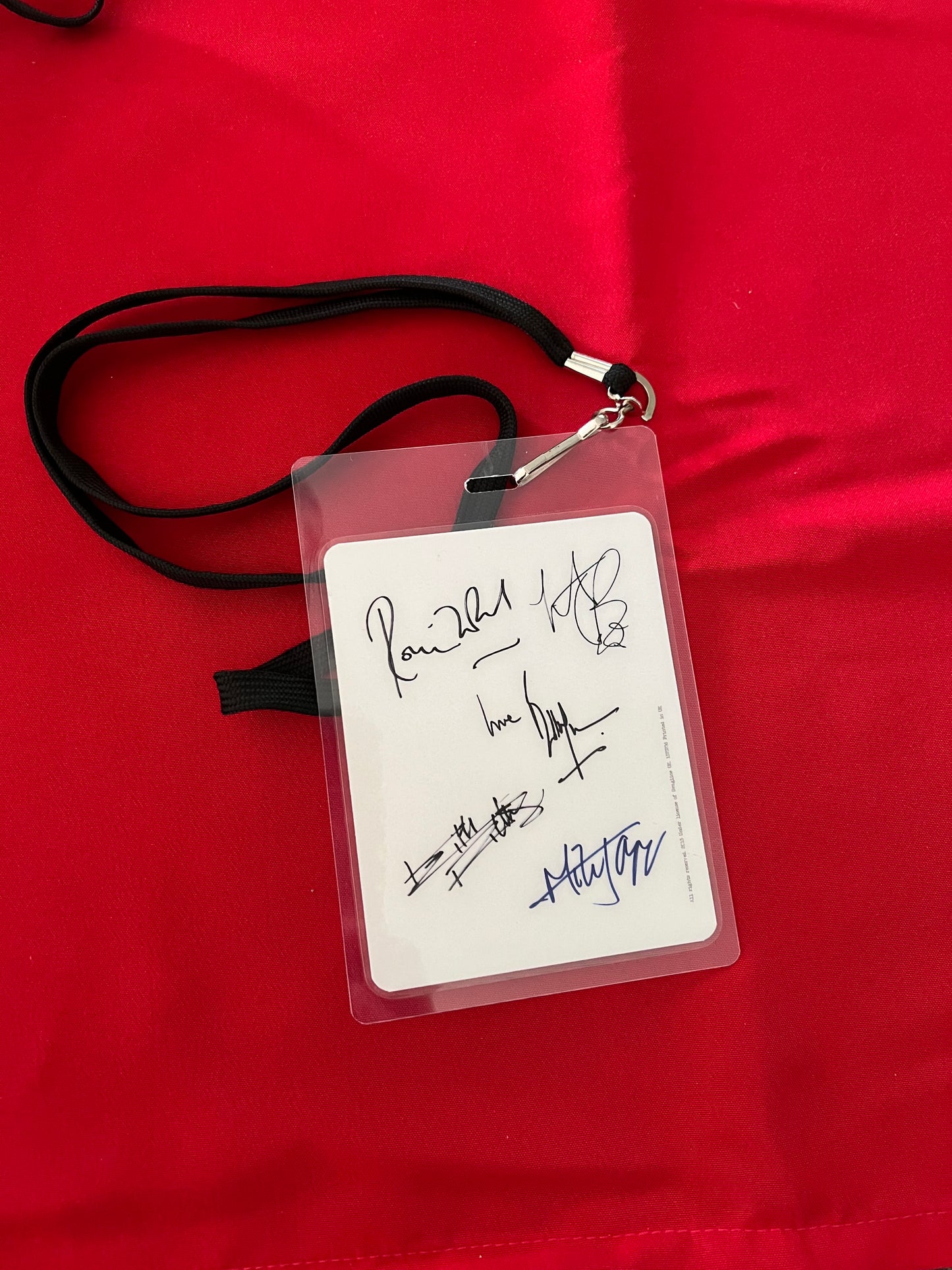 BACKSTAGE PASS- THE ROLLING STONES SOME GIRLS TOUR 1978- LICENSED MERCHANDISE