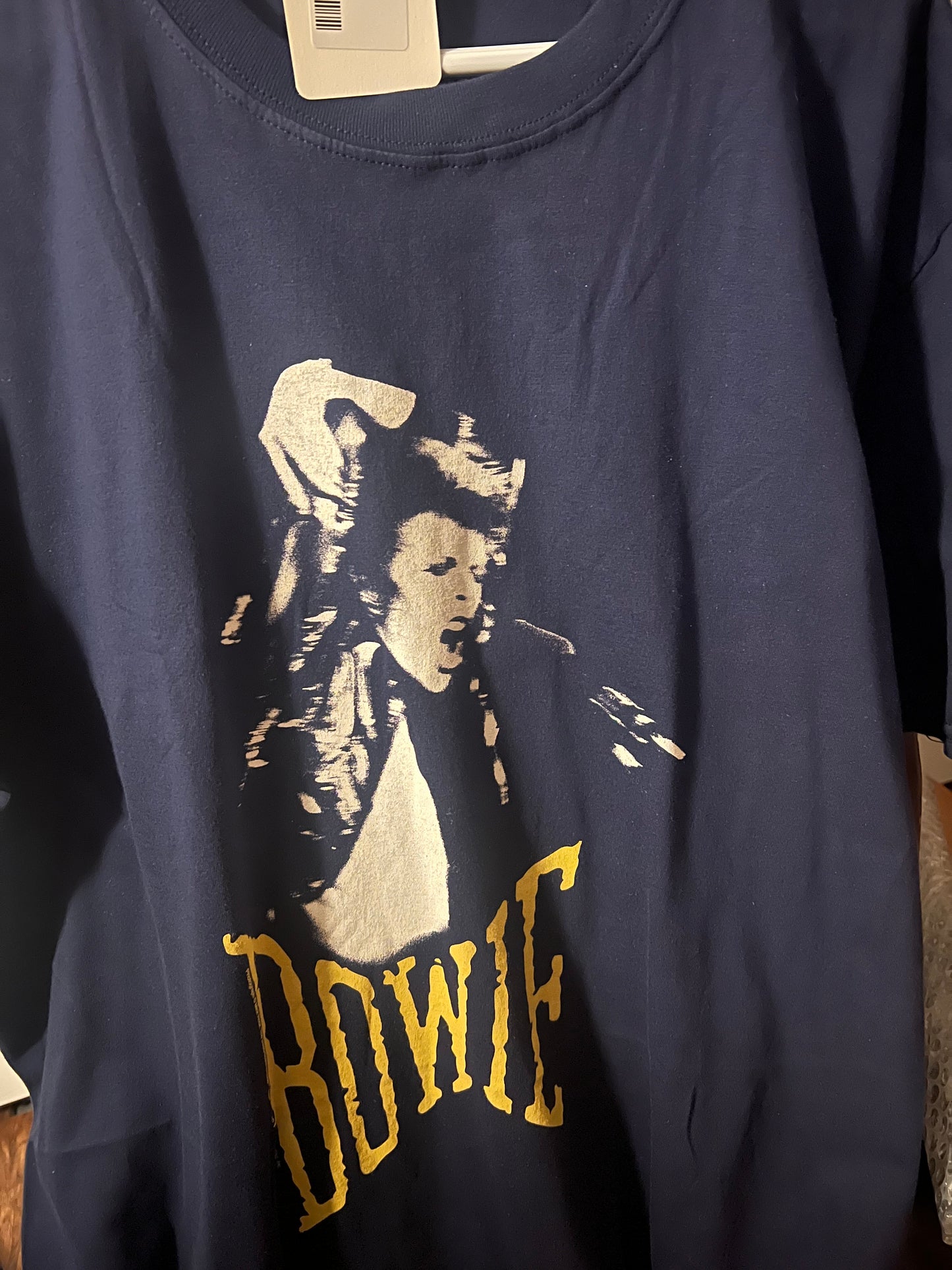 DAVID BOWIE - SINGING PORTRAIT - TSHIRT