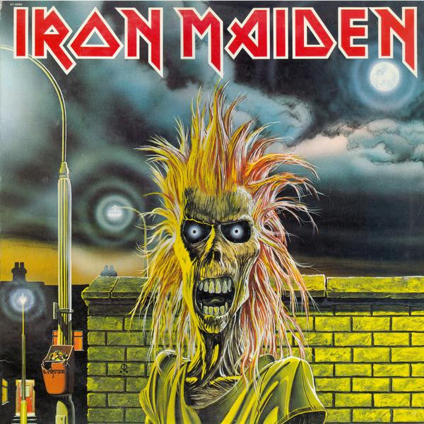 Iron Maiden - Self Titled - 1980 ORIGINAL PRESSING - Used Vinyl