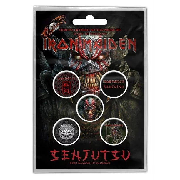 IRON MAIDEN- SENJUTSU 5 PIN PACK
