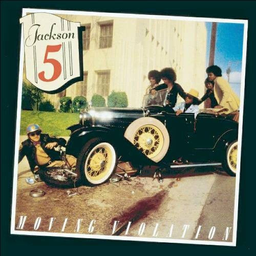 JACKSON 5 - MOVING VIOLATION 1975 (PROMO COPY) MOTOWN - *(NM) - USED VINYL