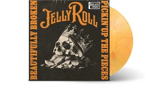 JELLY ROLL - BEAUTIFULLY BROKEN "PICKIN' UP THE PIECES" - LIMITED EDITION 2025 RSD BLACK FRIDAY TEQUILLA SUNRISE ORANGE VINYL - NEW VINYL