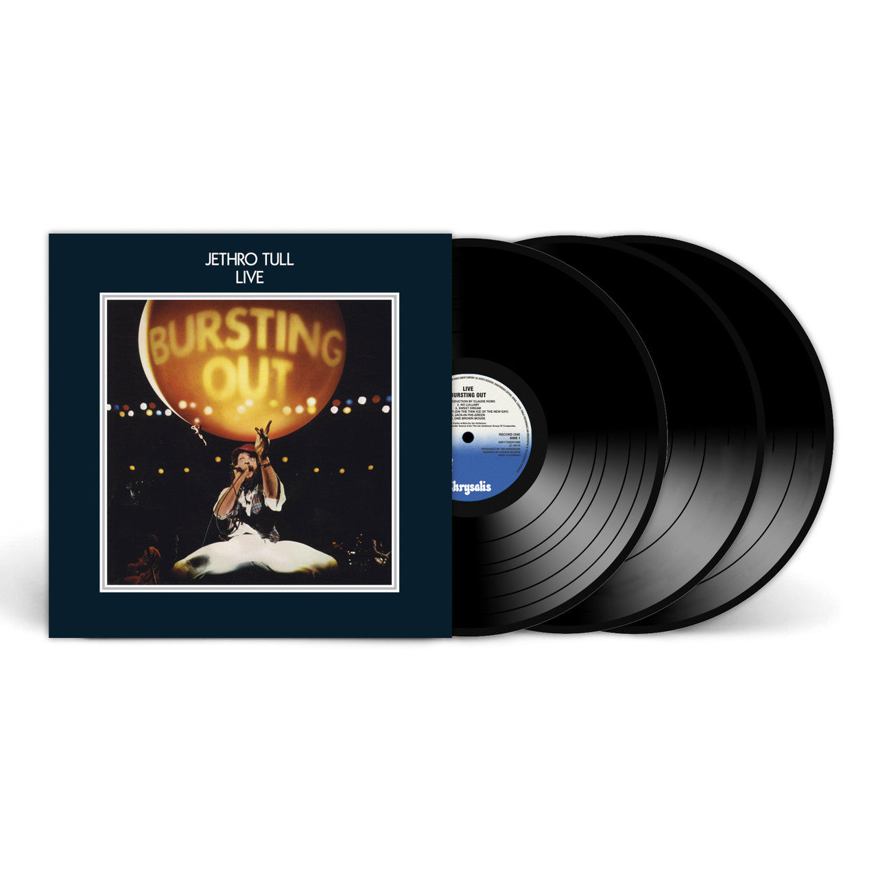 JETHRO TULL - BURSTING OUT LIVE - STEVEN WILSON REMIX - 3LP SET
