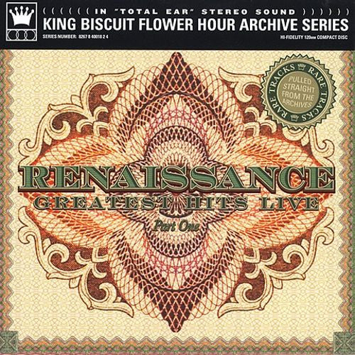 KING BISCUIT - RENAISSANCE GREATEST HITS LIVE - PART ONE 2003 - USED CD