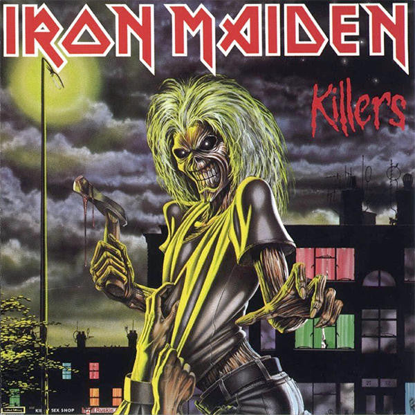 IRON MAIDEN - KILLERS ORIGINAL 1981 PRESSING - UV