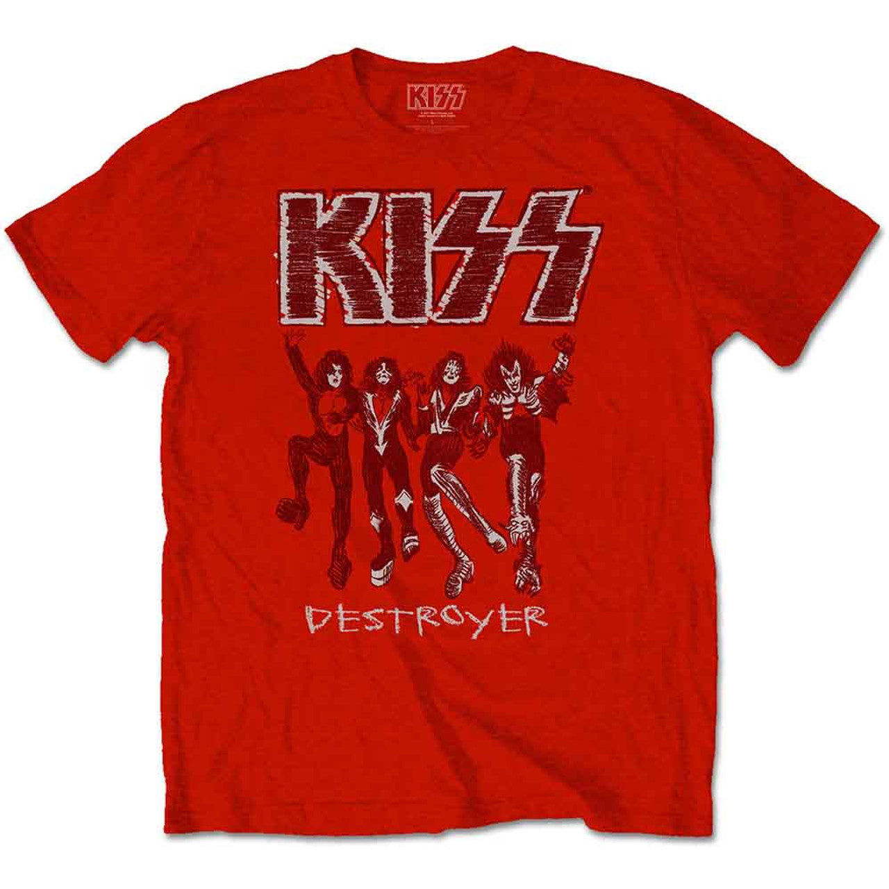 KISS - DESTROYER - FULLY LICENSED - TSHIRT