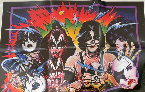 KISS - UNMASKED - LIMITED EDITION WHITE MULTI-COLOUR PLATTER VINYL - 2020 REISSUE *OUT OF PRINT - SEALED NEW VINYL