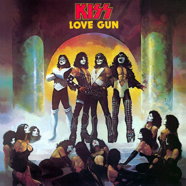 KISS - LOVE GUN - 1977 ORIGINL PRESSOING - USED VINYL