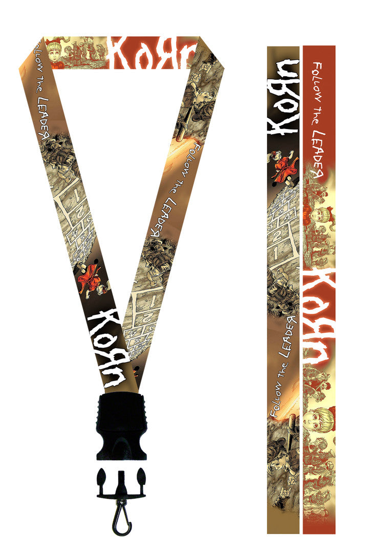 LANYARD, REVERSABLE - KORN - LICENSED MERCHANDISE