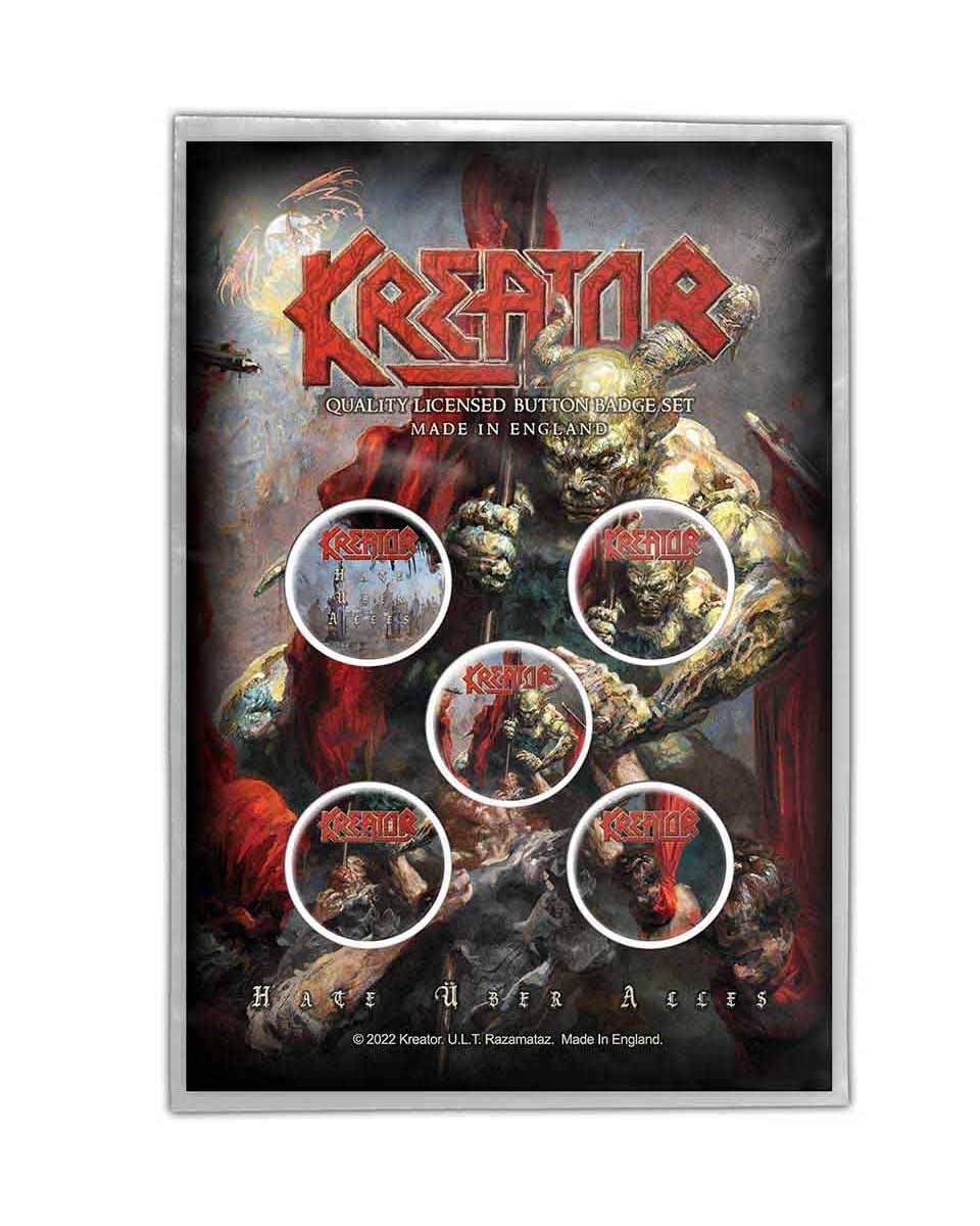 KREATOR- 5 PIN PACK