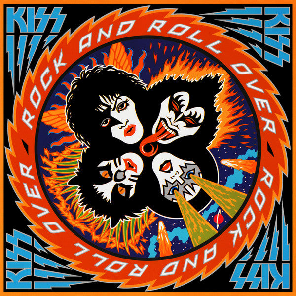 KISS - ROCK AND ROLL OVER - 1976 ORIGINAL PRESSING - USED VINYL