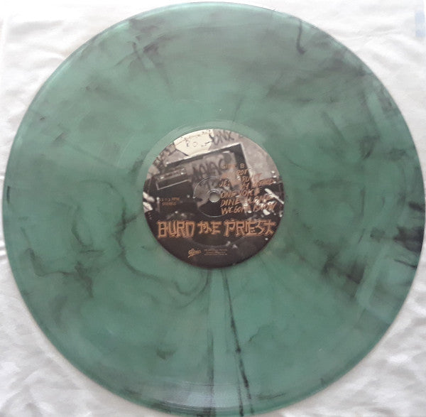 LAMB OF GOD/BURN THE PRIEST 2018 - LEGION - USED VINYL GREEN MARBLE