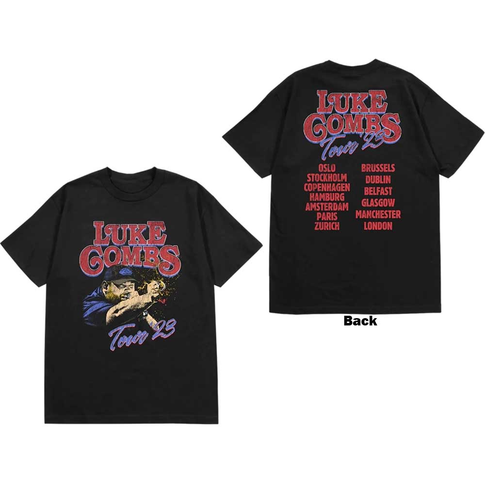 LUKE COMBS - TOUR '23 SMASHING BEER - TSHIRT (M)
